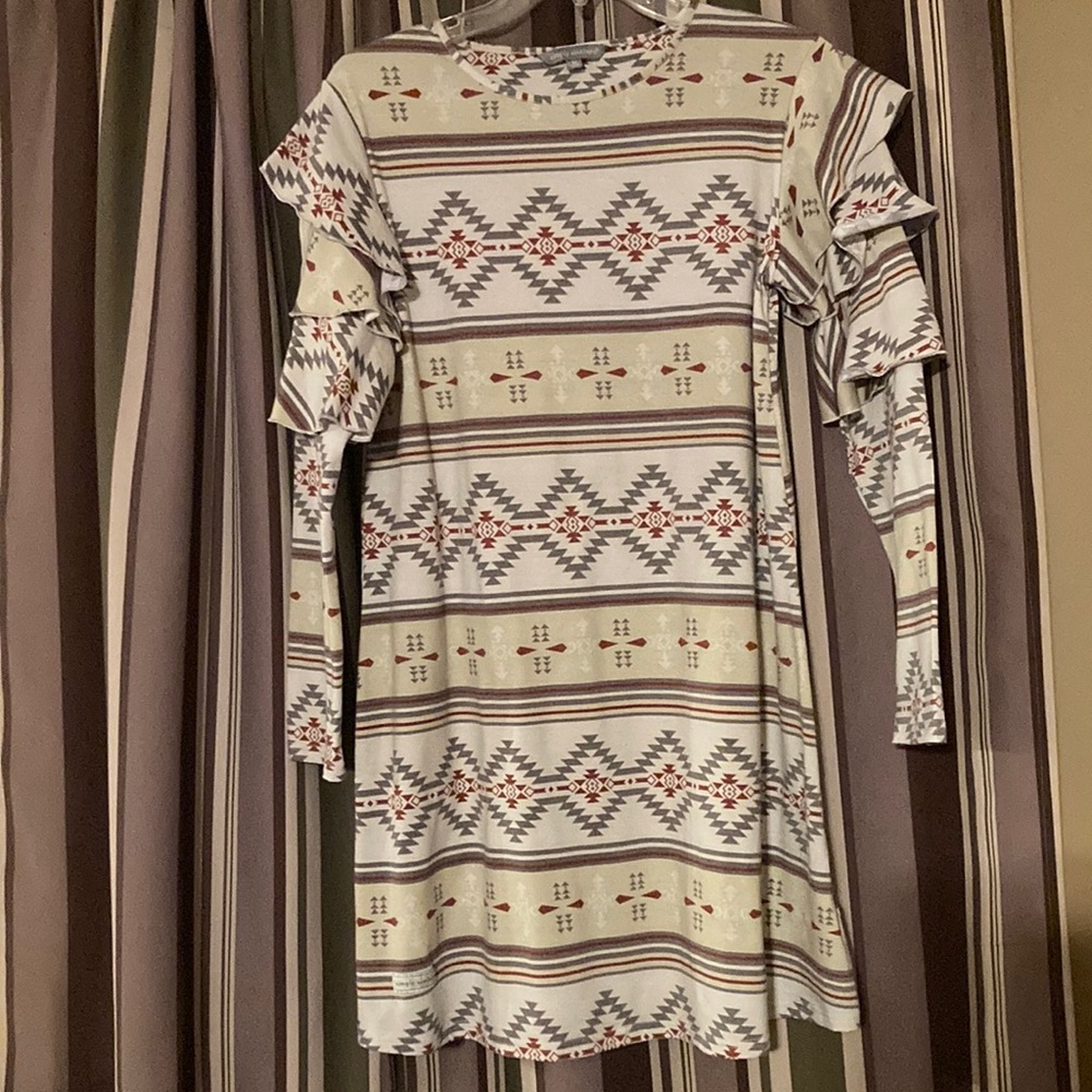 Simply Southern Aztec Dress woman’s size M